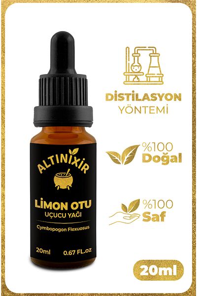 ALTINİXİR Lemongrass Essential Oil 20ml