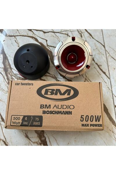 HİFİAUDİO Bm Audio 10 Cm Profesyonel Dome Tweter Kabı Hediye 80rms 500watt