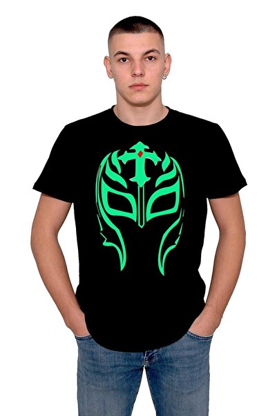 baskwear Rey Mysterio WWE - Tricou unisex de lupte americane