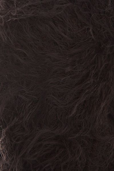 SENSY Premium Touch Hand Knitting Yarn Μπλούζα Ζακέτα Σχοινί Γούνα Εμφάνιση Σχοινί Φουλάρι Λούτρινο Παιχνίδι Σχοινί Καφέ