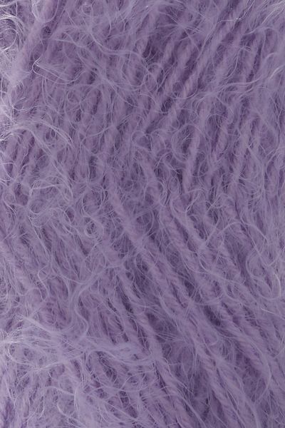 SENSY Premium Touch Hand Knitting Yarn Blouse Cardigan Sweater Yarn Fur Look Yarn Beanie Plush Toy Yarn Lilac