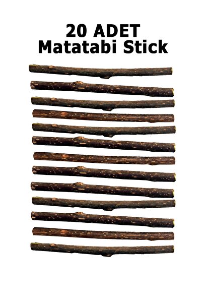 MATATABİ CATS Matatabi Stick Doğal Kedi Çiğneme Çubuğu 20'li