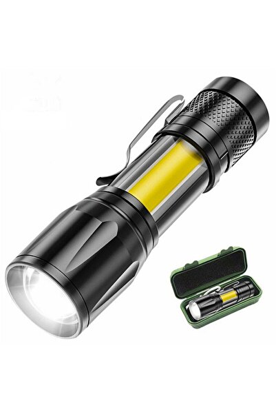 TAREZ Wk-110 Ultra Güçlü Led Usb Mini Boy Şarjlı El Feneri