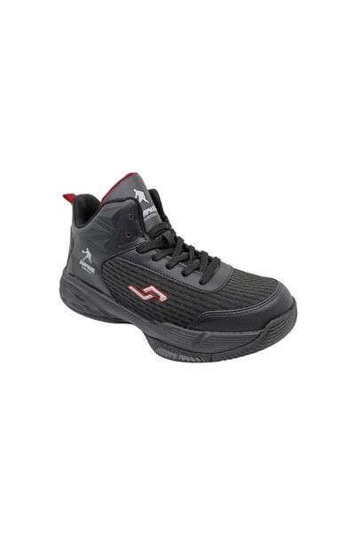 Jump 27986 Unisex Black Basketball Sports Shoes