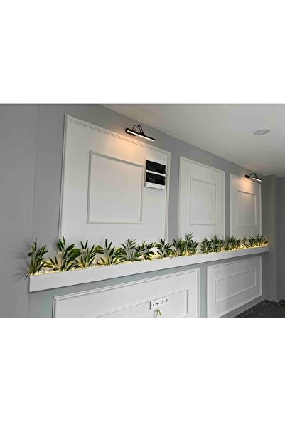 Mikro Aydınlatma Siyah Kasa Gün Işığı Banyo Duvar Ayna Tablo Aydınlatması Flüt Aplik Kuğu Aplik Ledli Aplik 6w