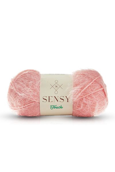 SENSY Touch Hand Knitting Yarn Blouse Cardigan Yarn Fur Look Yarn Scarf Beanie Plush Toy Yarn Powder