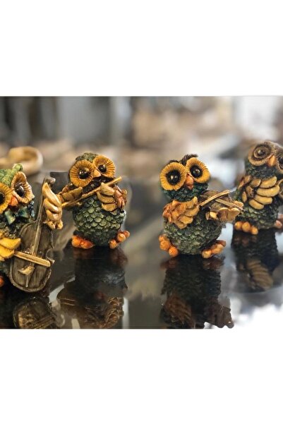 Tastanmasallar Çalgıcı Baykuş Set / 4 Parça