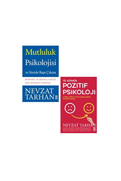 Timaş Yayınları Mutluluk Psikolojisi + 10 Adımda Pozitif Psikoloji 2 Kitap Se...