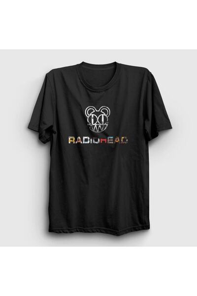 ZOKAWEAR Ουνισέξ Μπλουζάκι με Μαύρο Λογότυπο V3 Radiohead 292820