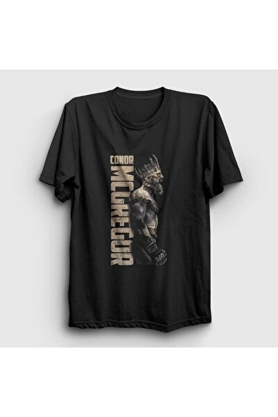 ZOKAWEAR Unisex Black King V2 UFC majica Konora Mekgregora 315370