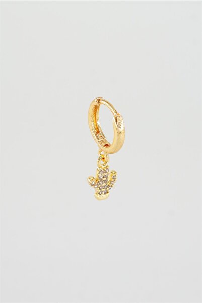 By Zeyna Aksesuar حلق نسائي ابتكر طرازك الخاص 1 بحجر الزركون وشكل الصبار