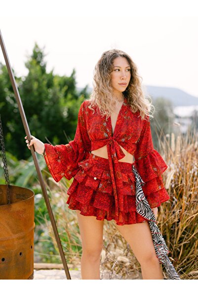 Hello Donne Teo Bluz Ve Mini Etek