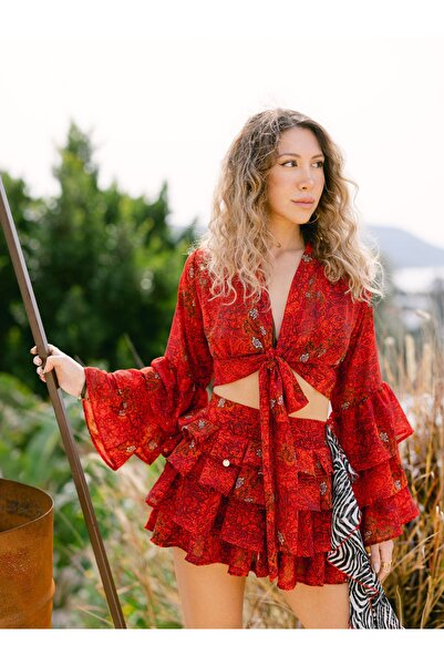 Hello Donne Teo Bluz Ve Mini Etek