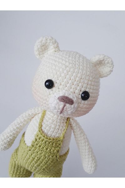 CARMELİNA Bear Toy Knitting - Amigurimi and Sleeping Companion