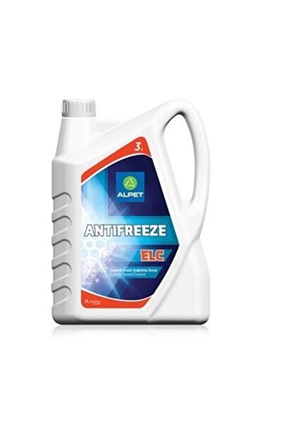 ALPET Antifreeze Elc Konsantre 3 Litre Organik Kırmızı