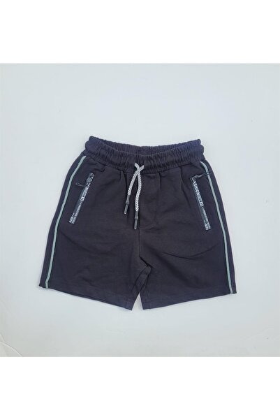 NK Boy's Fashion Printed Zipper Detailed Shorts