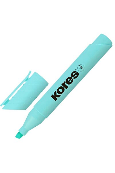 kores Fosforlu Kalem Hıgh Lıner Plus Pastel Turkua