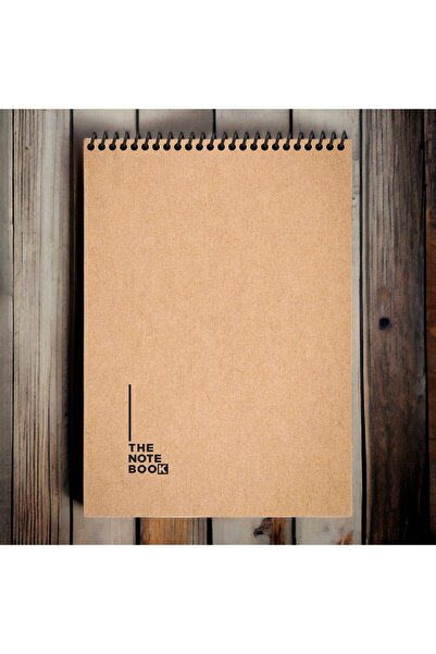 KESKİN COLOR A4 Üstten Spiralli Çizgisiz 80 Yaprak Telli Defter Sert Kapak 60...