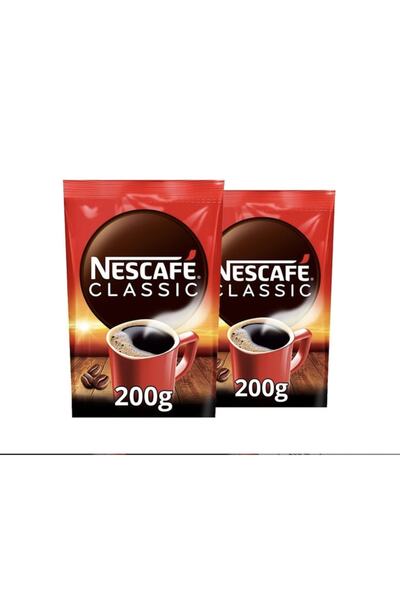 Nescafe Classic Ekonomik Paket 200 Gr X 2 Adet
