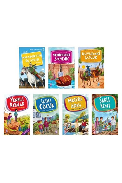 Timaş Çocuk Ahmet Yılmaz Boyunağa Seti 7 Kitap (malazgirt'in Üç Atlısı+nehird...