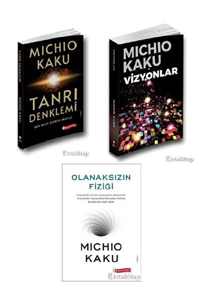 ODTÜ YAYINLARI Tanrı Denklemi - Vizyonlar - Olanaksızın Fiziği - Michio Kaku ...