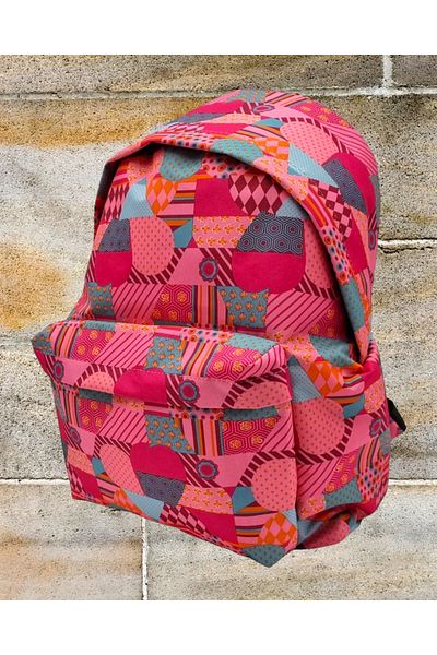 Uniquerrs Σακίδιο πλάτης Unisex Beatspack με πολύχρωμα σχέδια