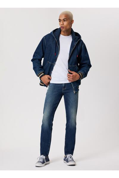 Lee Cooper بنطلون جينز رجالي مستقيم بخصر عادي مستقيم 232 Lcm 121036 جاغر كيرو...
