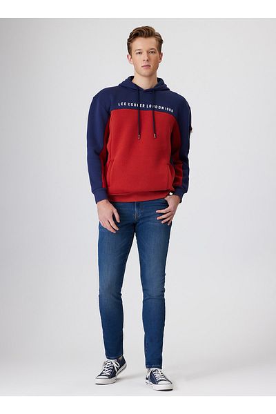 Lee Cooper بنطال جينز رجالي بقصة ضيقة - خصر عادي 231 سم 121074   جيف سبايدر ميد