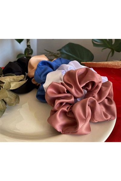 Donna Liberta Γυναικεία αγκράφα από καουτσούκ Satin Bagel 5 τεμαχίων