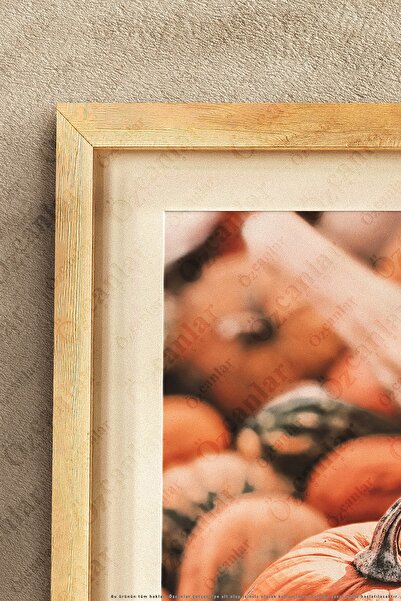 ÖZCANLAR ÇERÇEVE Ahşap Çerçeveli Tablo Ahşap Çerçeve Ham Ahşap Çerçeve 30x40 50x70 21x30 Dekoratif Ahşap Çerçeve