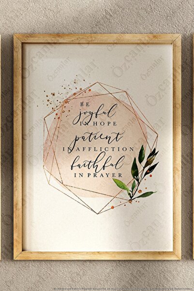 ÖZCANLAR ÇERÇEVE Çerçeveli Çoklu Tablo Modern Çerçeveler Ev Dekoru Konsept 3'lü Ahşap Çerçeve Love Home Yazılı