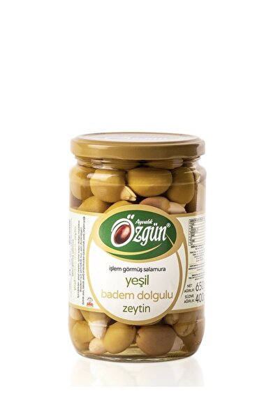 ÖZGÜN ZEYTİN & ZEYTİNYAĞI Özgün Badem Dolgulu