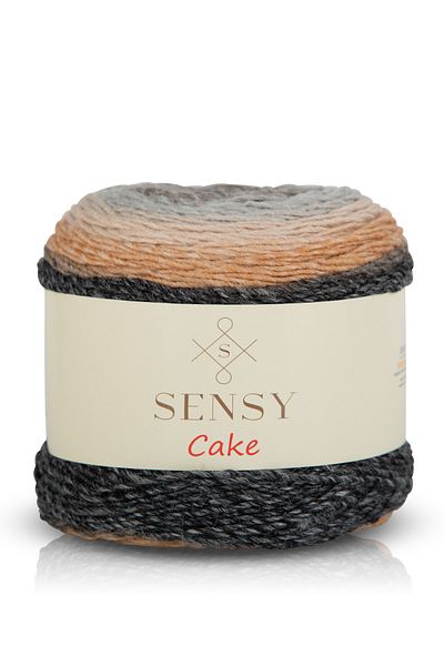 SENSY Premium Cake Hand Knitting Thread Shawl Blouse Accessory Thread Marbled Thread