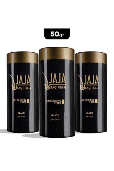 Jaja Saç Fiberi Black 50 Gr X 3
