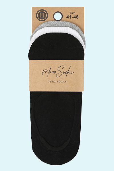 Mono Socks Κάλτσες μπαλαρίνας 3 συσκευασιών