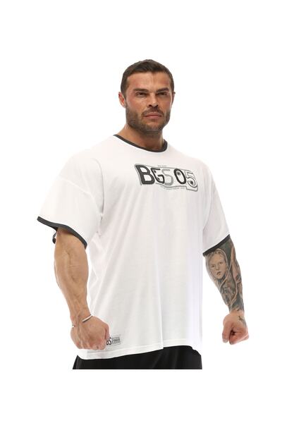 Big Sam Beyaz Antrenman Tişörtü 2586
