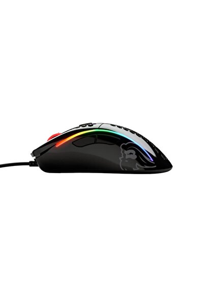 Glorious Model D Kablolu Parlak Siyah Rgb Oyuncu Mouse 69gr