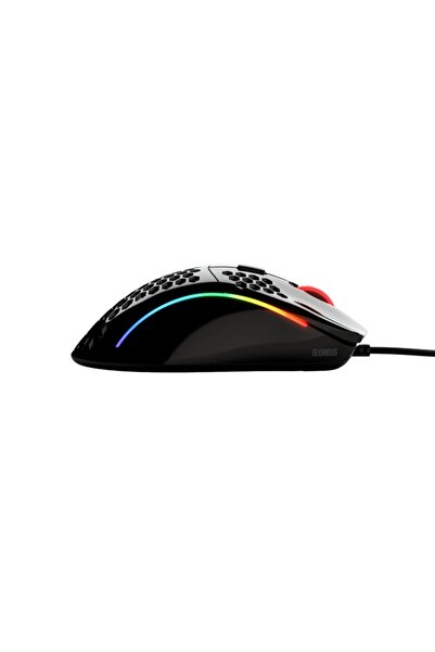 Glorious Model D Kablolu Parlak Siyah Rgb Oyuncu Mouse 69gr