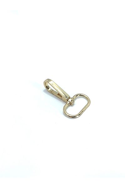 MİAPOLLO 2.5cm Oval Spring Hook Hanger (10 Pieces)