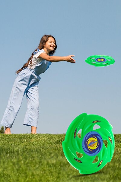 Telvesse Frisbee Frisbee Throwing Disc Disc Throwing Game Children Adult Beach Garden Toy 24cm Green