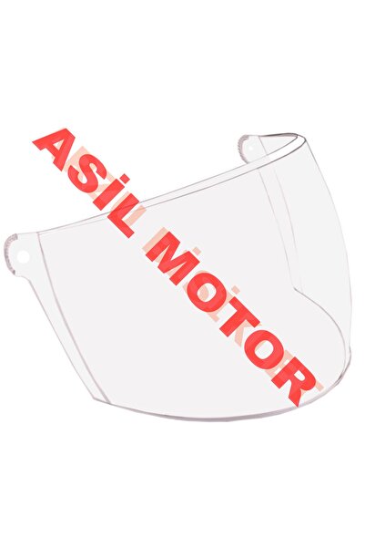 ASİL MOTOR Çenesiz Yazlık Kask Camı