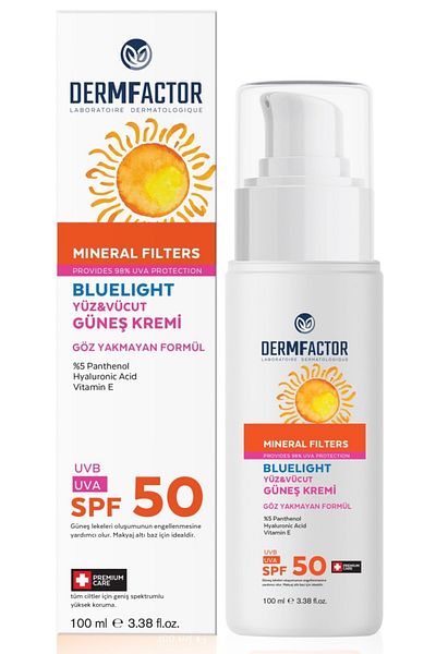 DERMFACTOR Mineral Filters Face&body Sun Cream 50+spf