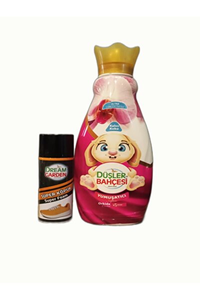 düşler bahçesi Konsantre Yumuşatıcı Orkide 1500 Ml + Dream Garden Süper Köpük...