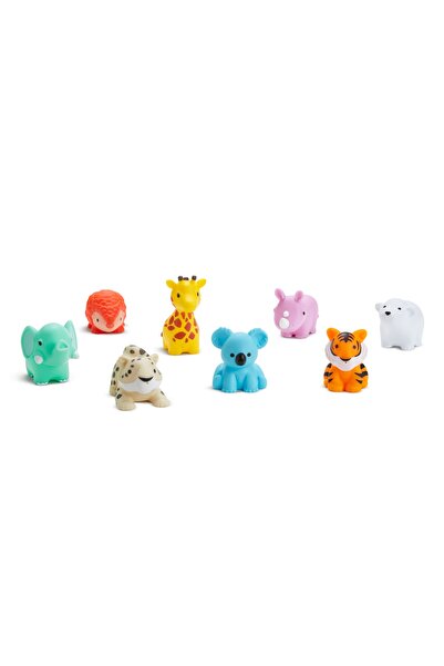 Munchkin Orman Hayvanları Ile Banyo Fışkırtmaları, 8'li Paket