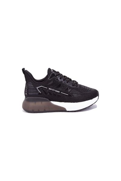 NORT OF WILD Gamelu 23yz Nice Women's Sneakers Linen Sports Shoes - Black - St00169-black-37