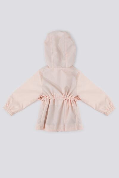 U.S. Polo Assn. U.S. Polo Assn Light Shades Light Salmon Baby Girl Raincoat