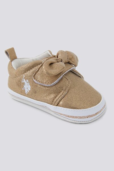 U.S. Polo Assn. Bright Ribbon Açık Kahve Bebek Ayakkabı