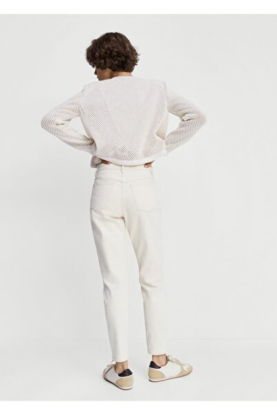 MANGO Woman Mom Comfort Yüksek Bel Jean