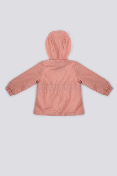 U.S. Polo Assn. U.S. Polo Assn Light Shades Salmon Baby Girl Raincoat