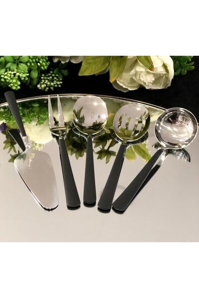 ROY KING Venus Sauce Set Steel Black 5 Pieces